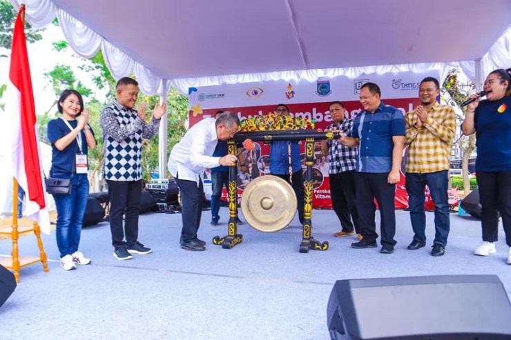 Wali Kota Tangerang Selatan Benyamin Davnie mengapresiasi sinergi yang dilakukan Yayasan Transformasi Bangsa dengan Pemkot Tangsel.