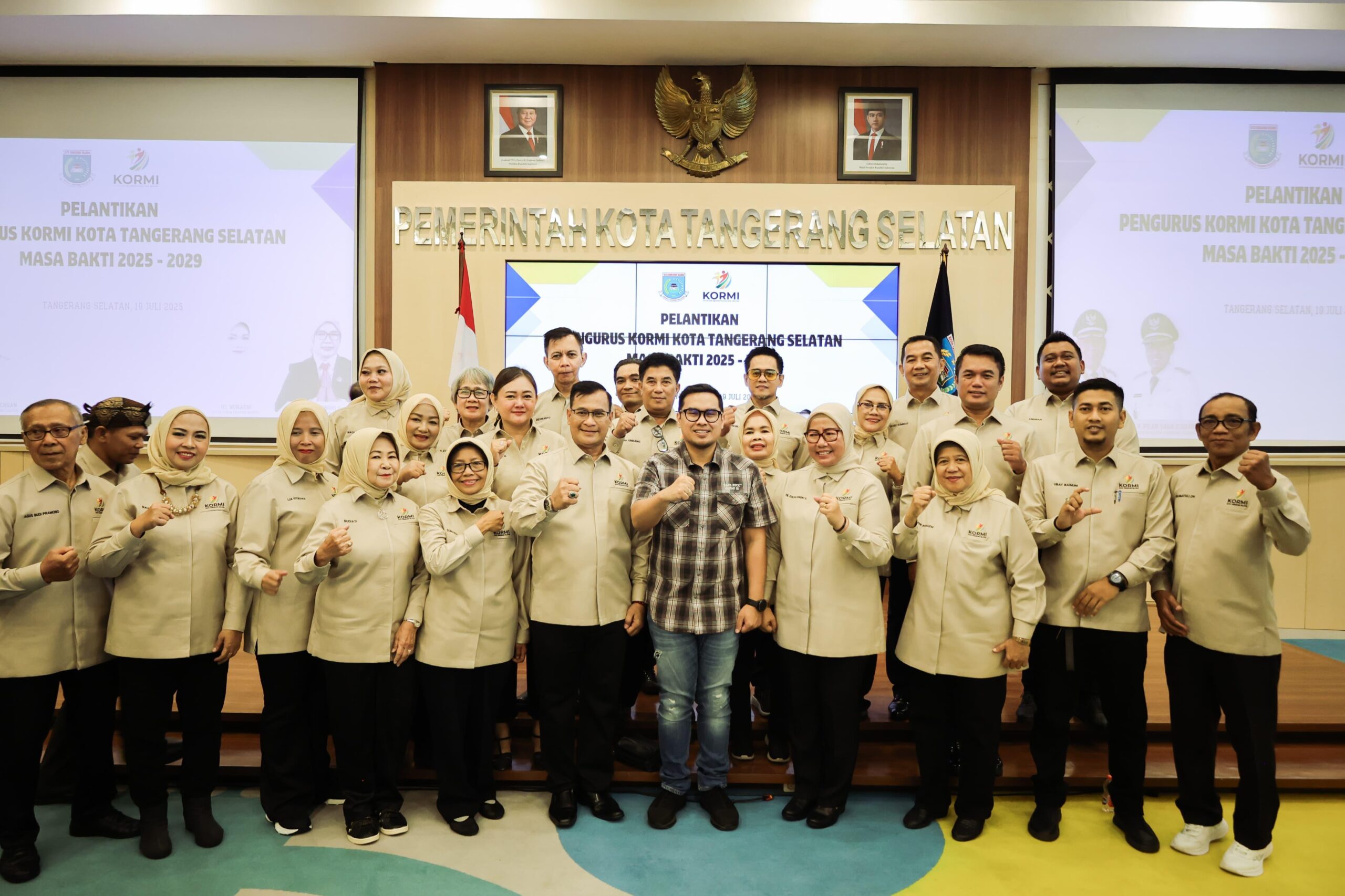 Wakil Wali Kota Pilar Saga Ichsan Targetkan Tangsel Sabet Juara Umum di Fornas 2025
