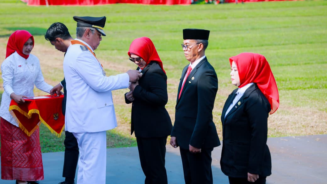 Tiga ASN Tangsel Terima Penghargaan Satyalancana Karya Satya dari Presiden Prabowo Subianto di Momen HUT ke-80 RI