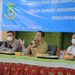Wali Kota Tangerang H. Arief R. Wismansyah dalam acara Sosialisasi Kebijakan di Bidang Perhubungan. Foto : istimewa