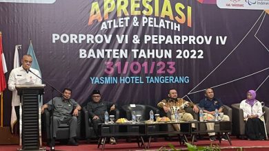 Photo of Ketua DPRD Kabupaten Tangerang Apresiasi Prestasi Gemilang Atlet dan Kontingen pada Ajang Porprov dan Peparprov Banten